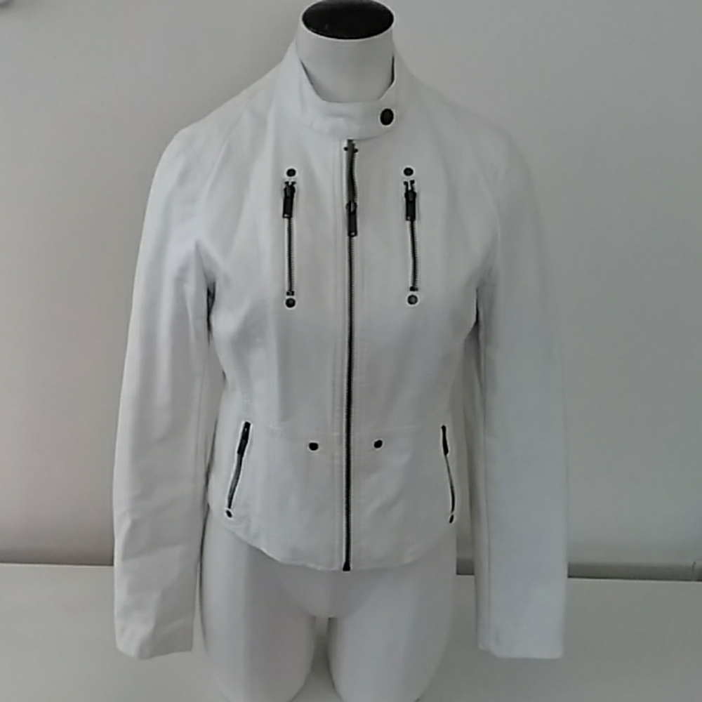 White bebe jacket